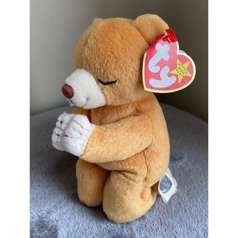 Ty Beanie Babies Hope Praying Bear Plush Stuffed Animal March 23 1998 Vtg sku13